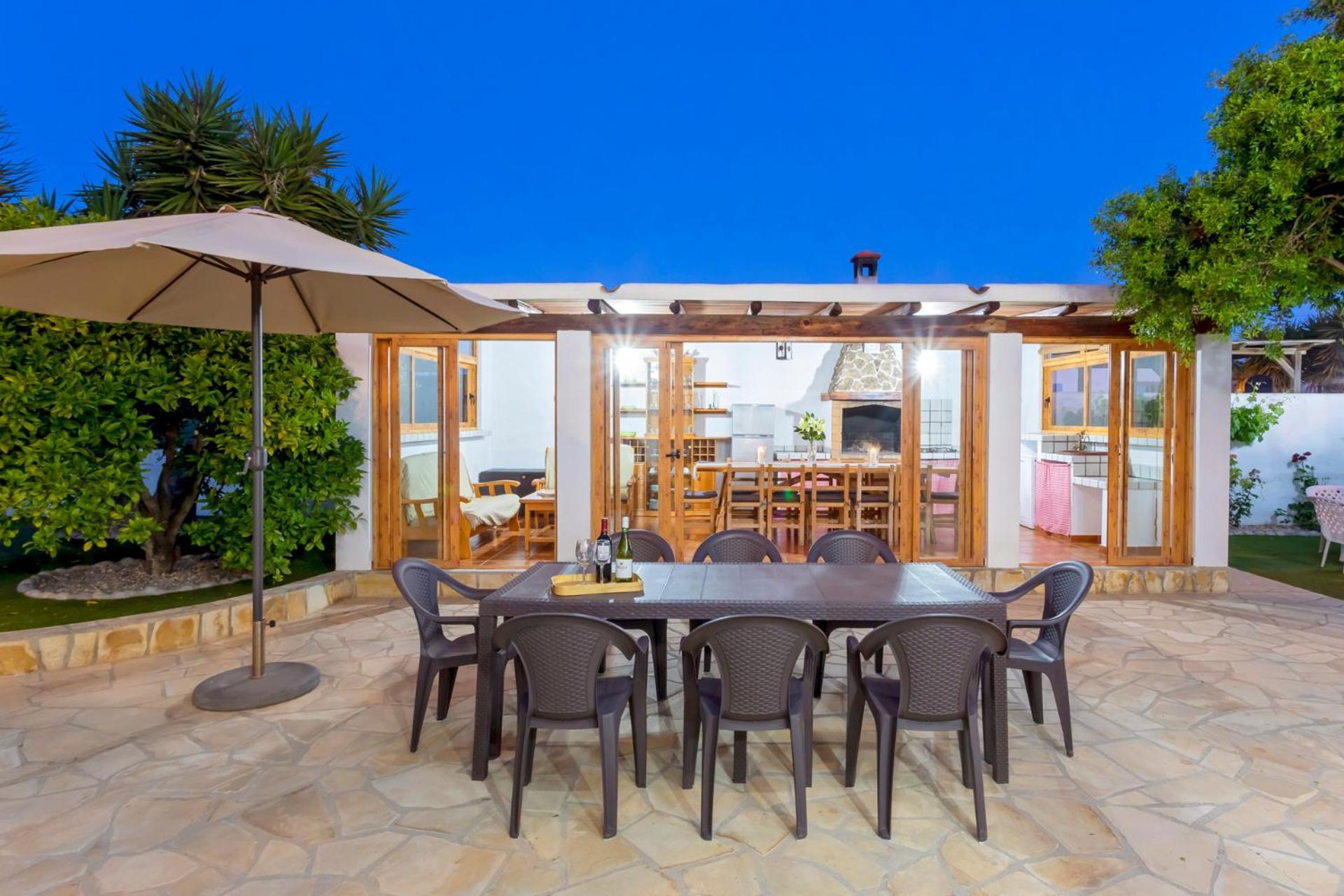 Villa Mali Ibiza stad Exteriör bild
