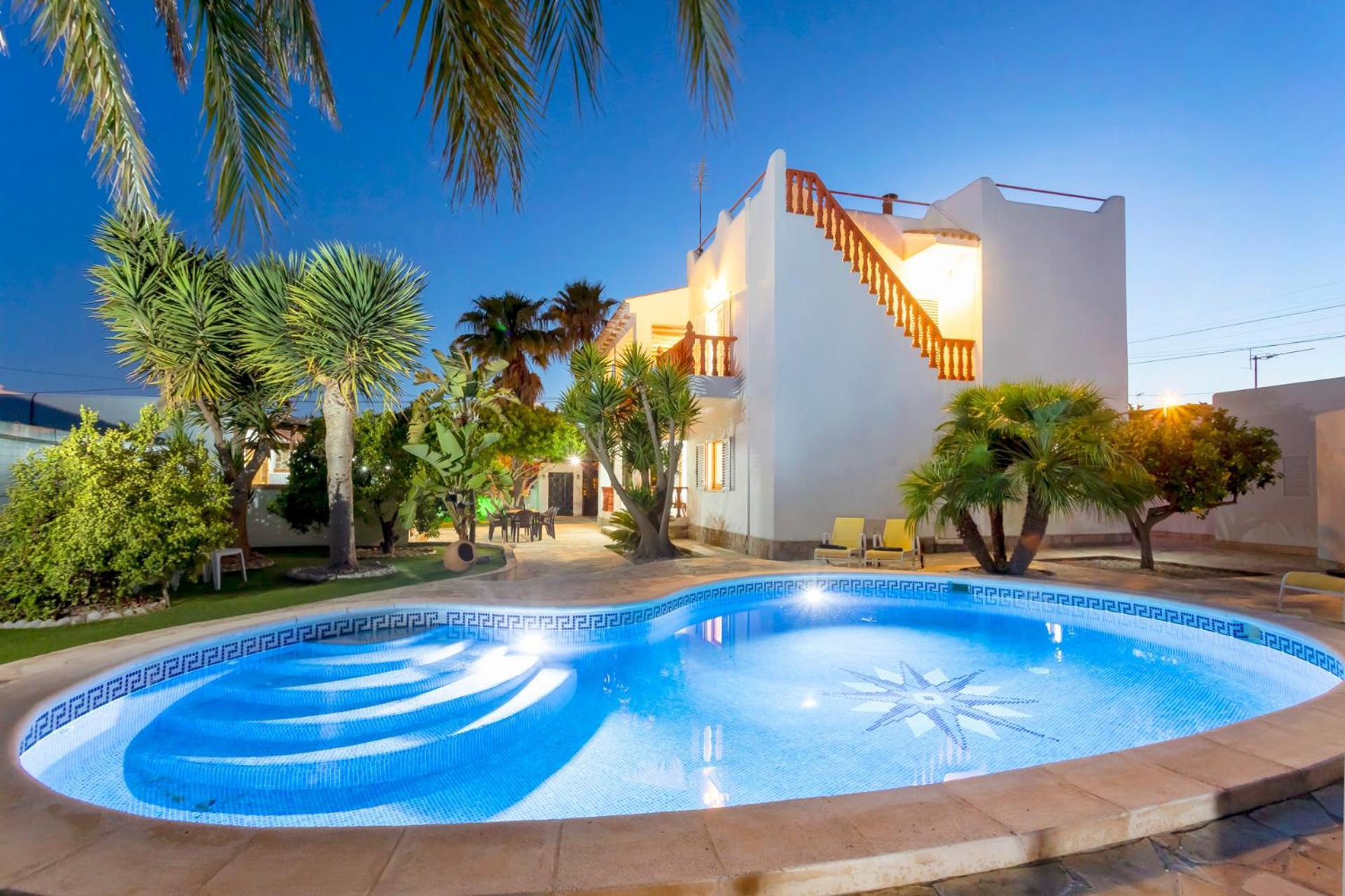 Villa Mali Ibiza stad Exteriör bild
